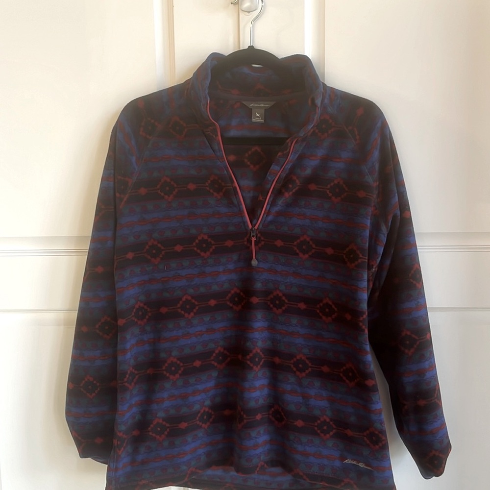 Eddie Bauer fleece pullover